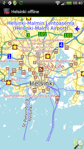 Helsinki offline map