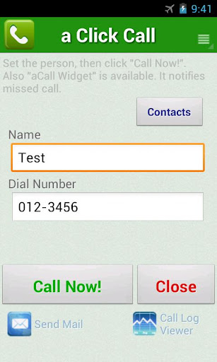 a Click Call - Simple Contacts
