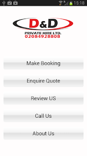 D and D Private Hire Ltd Screenshots 0