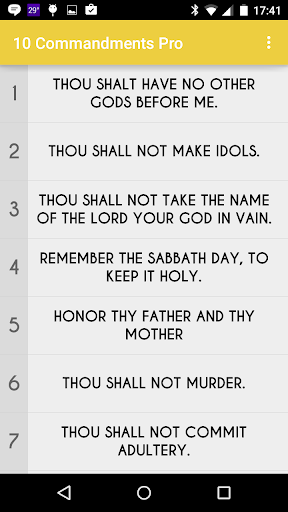 10 Commandments Pro