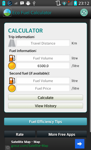 Eco Fuel Calculator