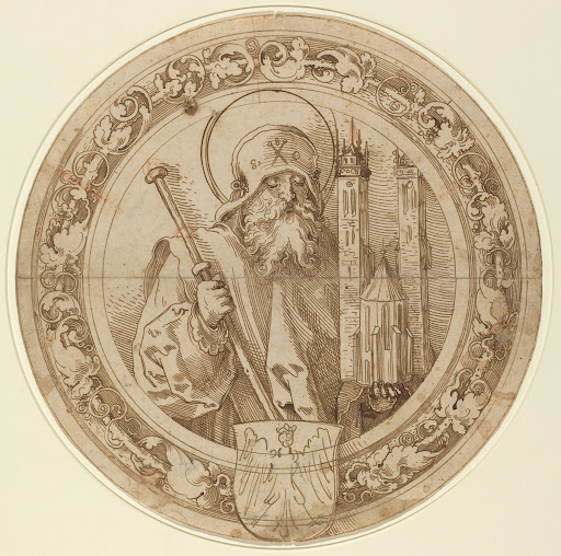 Saint Sebald Carrying the Model of His Church in Nuremberg