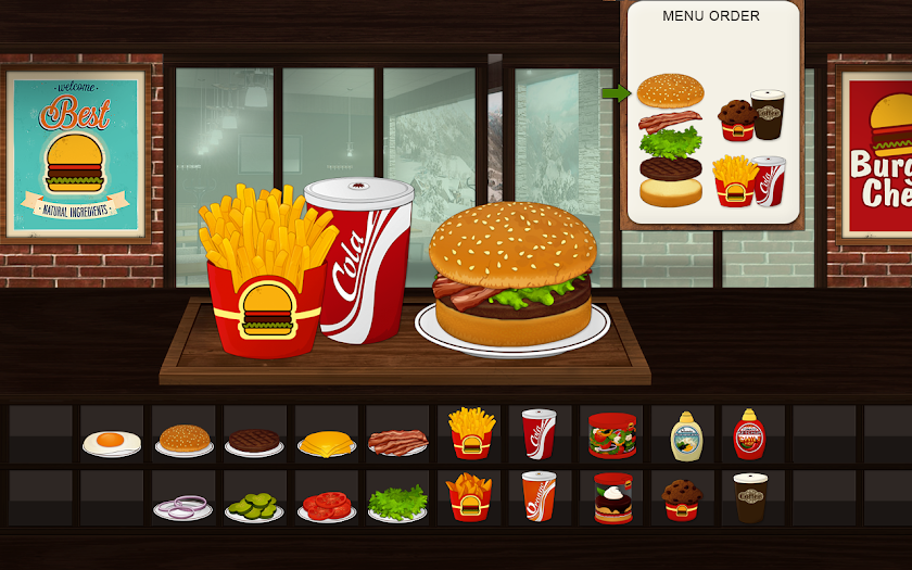 Burger Chef Screen 2