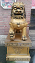 Chinesische Löwenstatue 