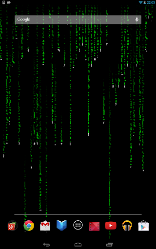 【免費個人化App】Matrix Effect Live Wallpaper-APP點子