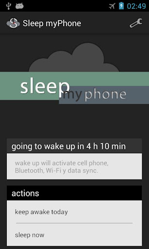 Sleep myPhone