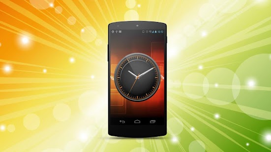 How to install Olive Orange HD Analog Clock 1.2 unlimited apk for android