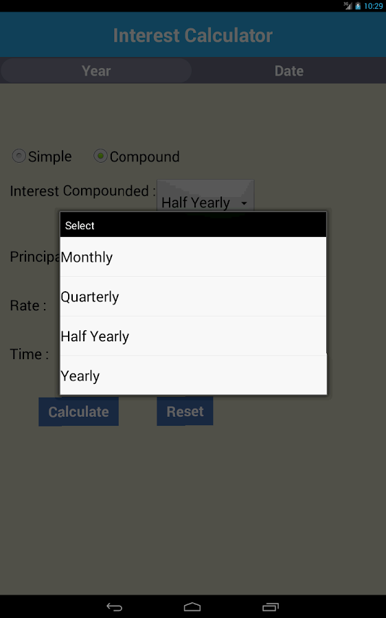 Interest Calculator - Android Apps on Google Play