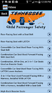 TN Child Passenger Safety Screenshots 2