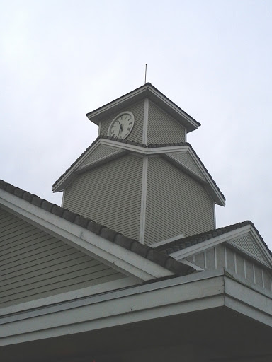 Clock Tower at Longwood Station 