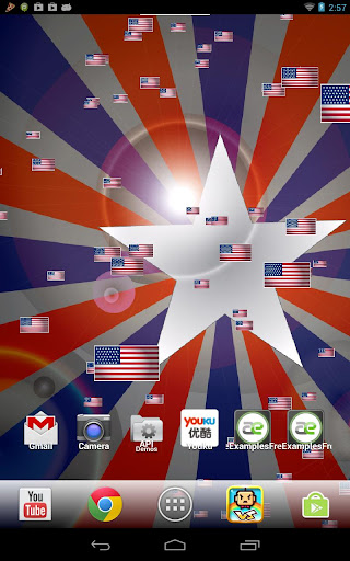 USA Flag Live wallpaper Lite