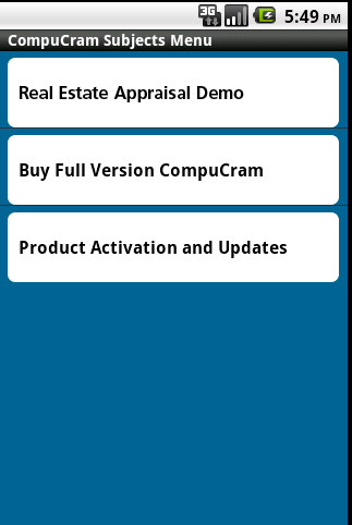 Appraisal CompuCram Exam-Prep