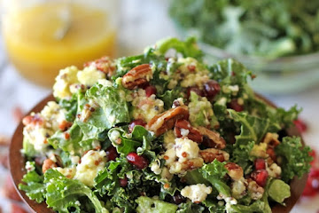 Kale Salad with Meyer Lemon Vinaigrette