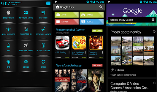 CM10.2/10.1/BlueFire Theme v1.32 Apk Zippyshare