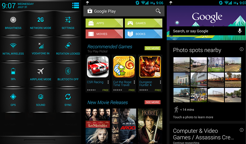  CM 10.1/10/AOKP BlueFire Theme v1.30 Apk Zippy