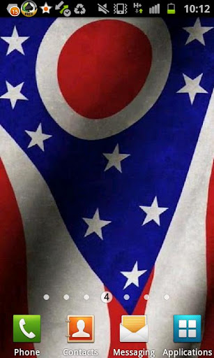 Ohio Flag Live Wallpaper