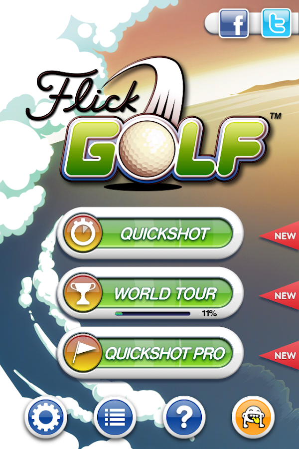 Flick Golf! - screenshot