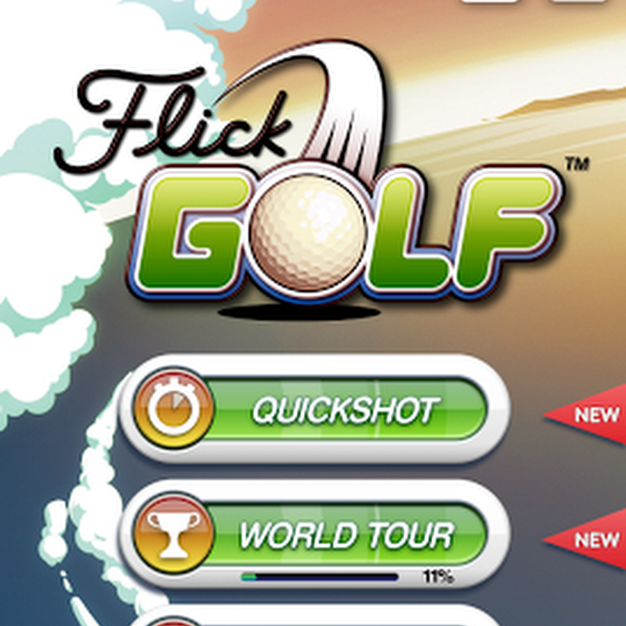 Flick Golf! 1.4 FULL APK - (QVGA-ARMV6)
