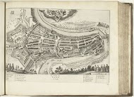 Plattegrond van Bern, 1726