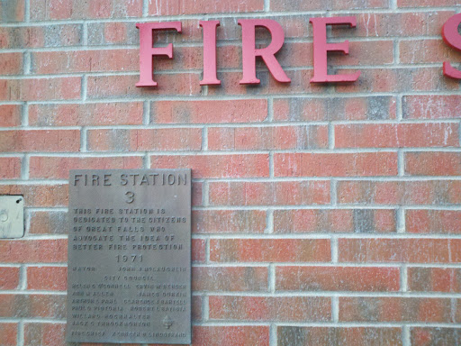 Fire Station 3 Plaque