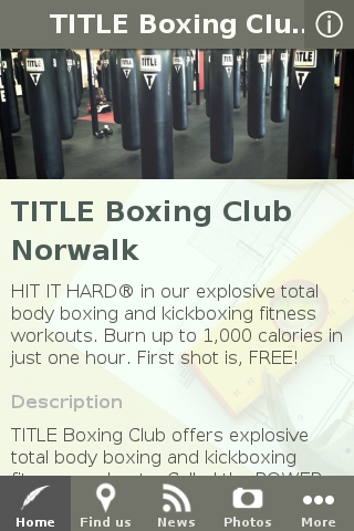 TITLE Boxing Club Norwalk