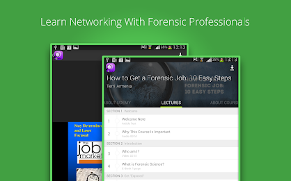 Forensic Science Jobs Course poster 9