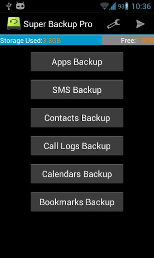 Super Backup Pro: SMS Contacts