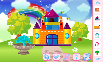 Captura de pantalla de Princess Castle Decoration APK #2