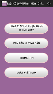Luat Xu ly vi pham hanh chinh Screenshots 0