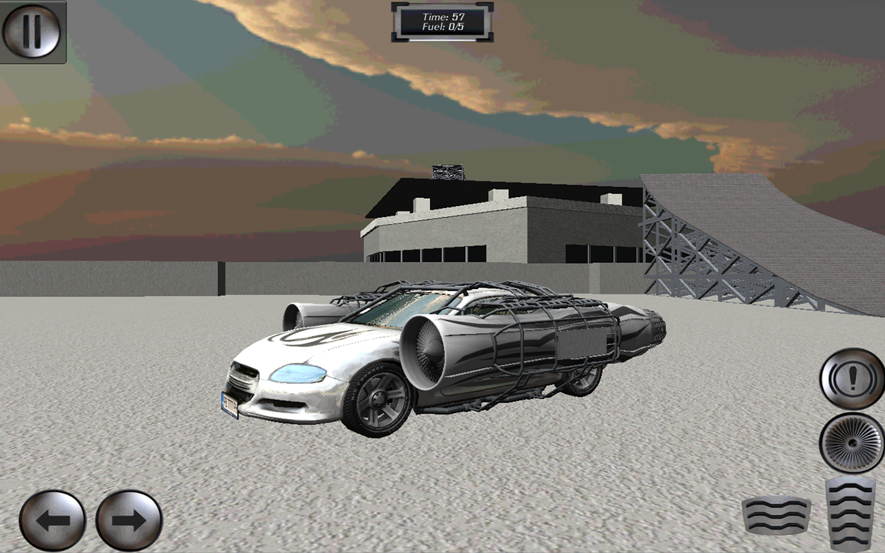    Jet Car - Extreme Jumping- screenshot  