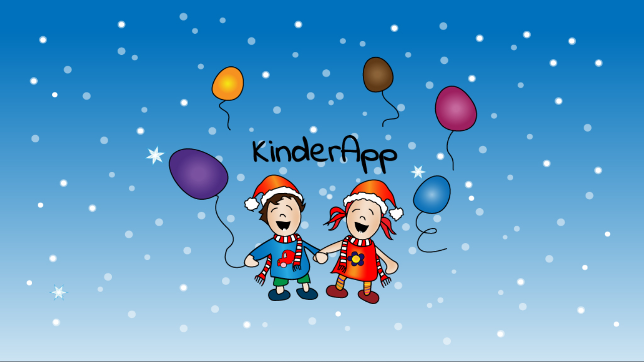 Android application KinderApp Xmas - First Words screenshort