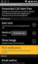 Forwarded Call Alert Free ROOT poster 2