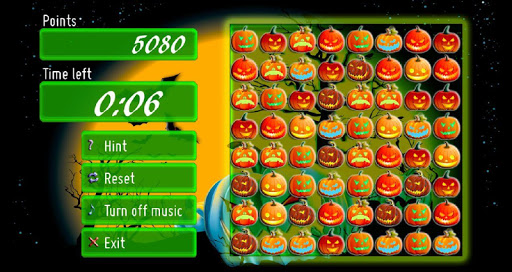 【免費街機App】Halloween Pumpkins Match 3-APP點子