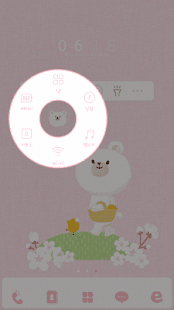 CherryFlowerDodolLauncherTheme Screenshots 3