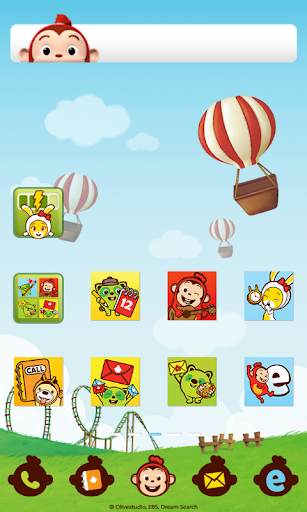 Cocomong dodol launcher theme