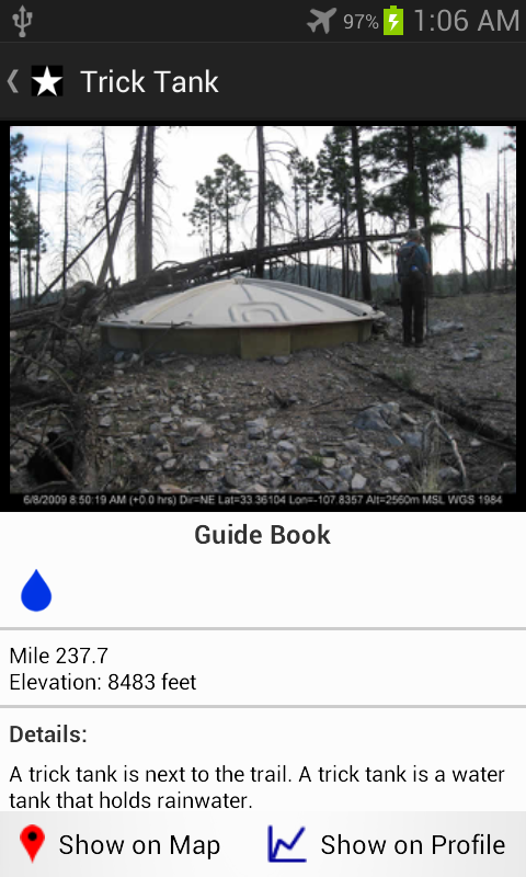 Guthooks CDT Guide New Mexico Screen 3