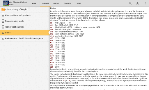 Oxford Shorter English Dict TR Screenshots 3