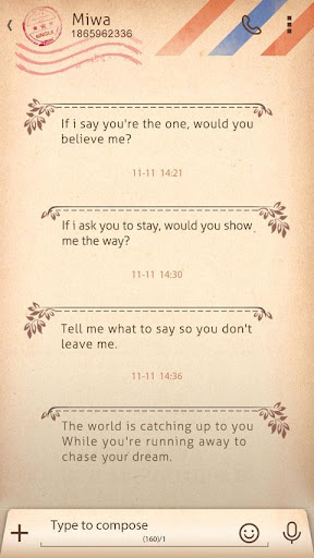 【免費個人化App】GO SMS PRO LOVELETTER THEME-APP點子