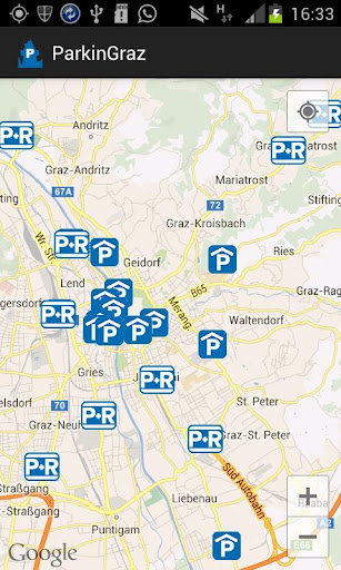 Parking and Park Ride in Graz