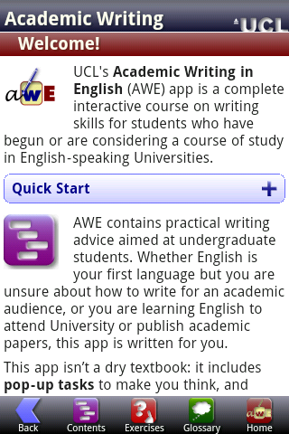 English academic writing skills