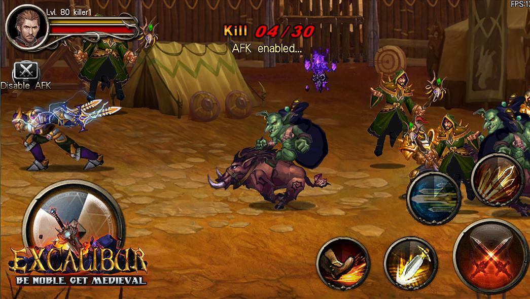 Excalibur: Knights of the King - screenshot