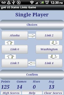 Free go6 US States Links game FREE APK for Android