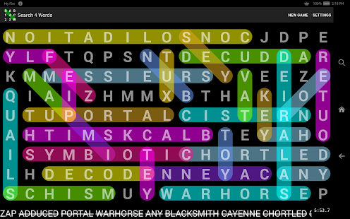 Search 4 Words Free Screenshots 5