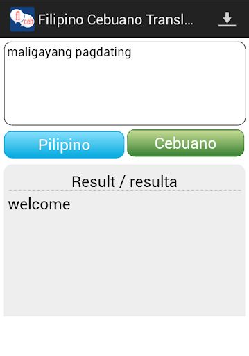 Filipino Cebuano Translator