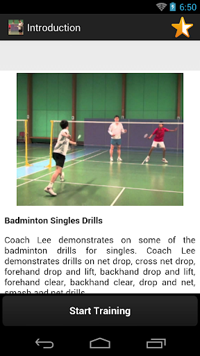 【免費運動App】Badminton Singles Drills-APP點子