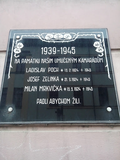 Pamatka Umucenych 1939-1945