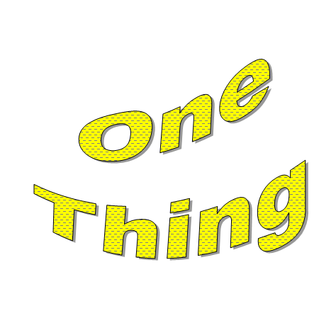 One Thing