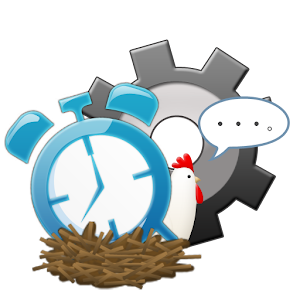 Tweet Clock Commute Key logo