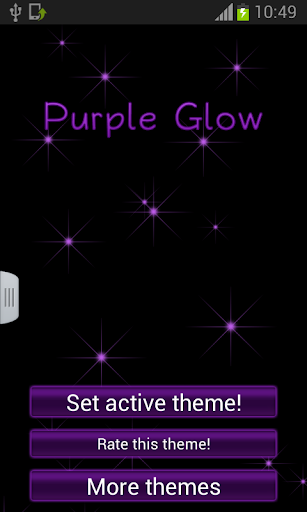 紫色發光鍵盤