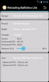 Free Download 280 Remington Ballistics Data APK